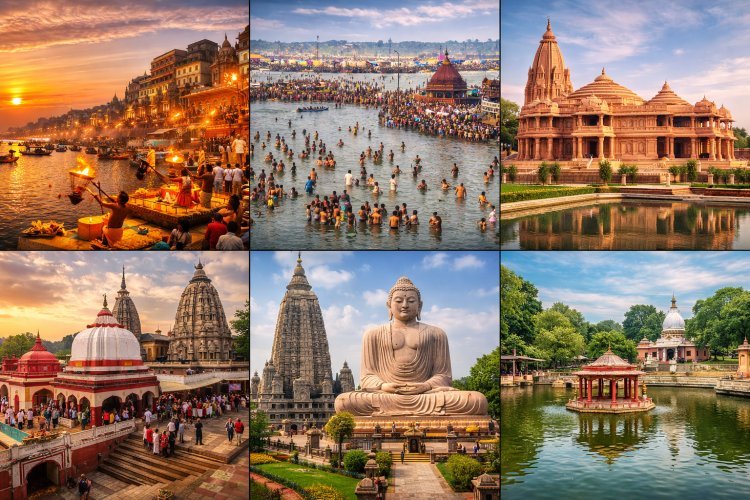 VARANASI /PRAYAG RAJ /AYODHYA/GAYA N BUDGAYA NAIMISHARAYAM -12 days FLIGHT TRIP